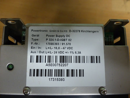 powertronic Power supply DC P 324.1-D-IGBT 02