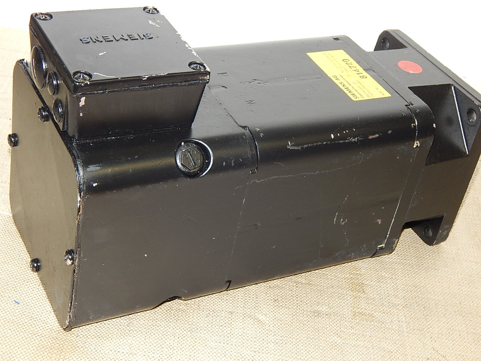 Siemens Permanent Magnet Motor 1HU3074-0AC01-Z used