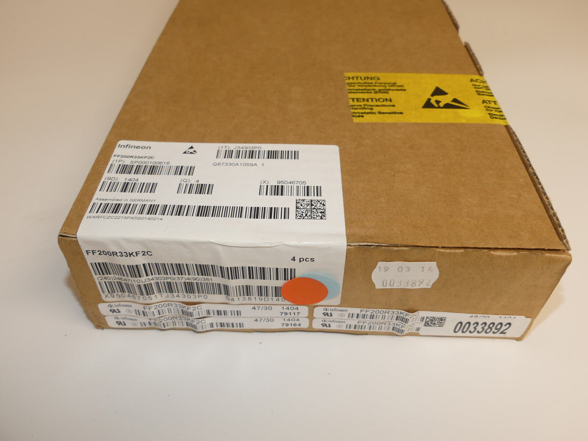 New In Box INFINEON FF200R33KF2C Power Supply Module