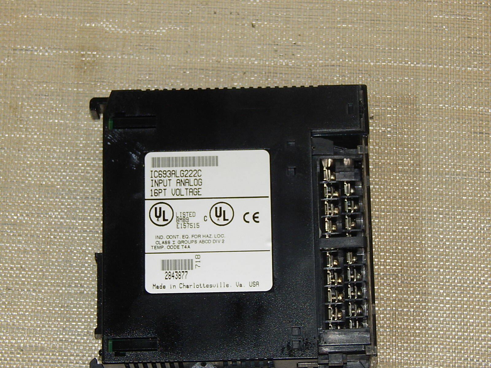  Gebraucht Ge Fanuc IC693ALG222C Eingang Module used