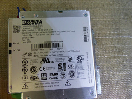 Phoenix Contact QUINT-PS/1AC/24DC/5