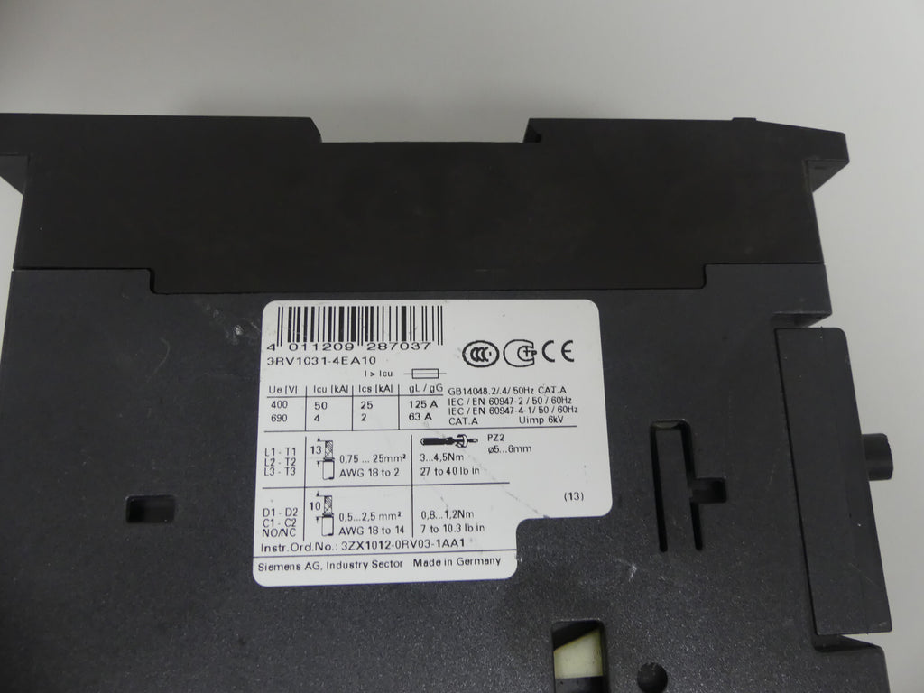 Siemens 3RV1031-4EA10