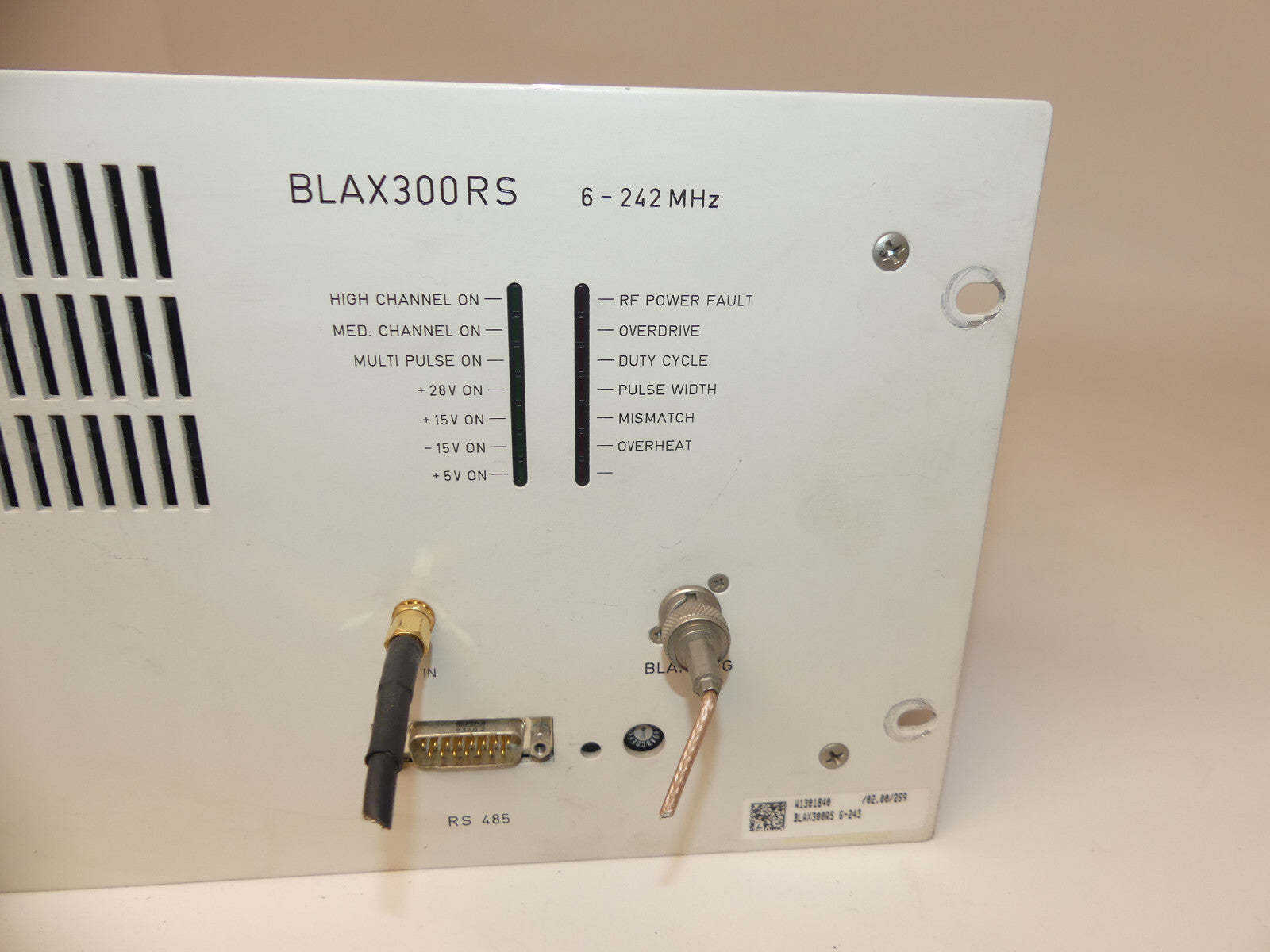Bruker BLAX300RS 6-242 MHz VERSTÄRKER