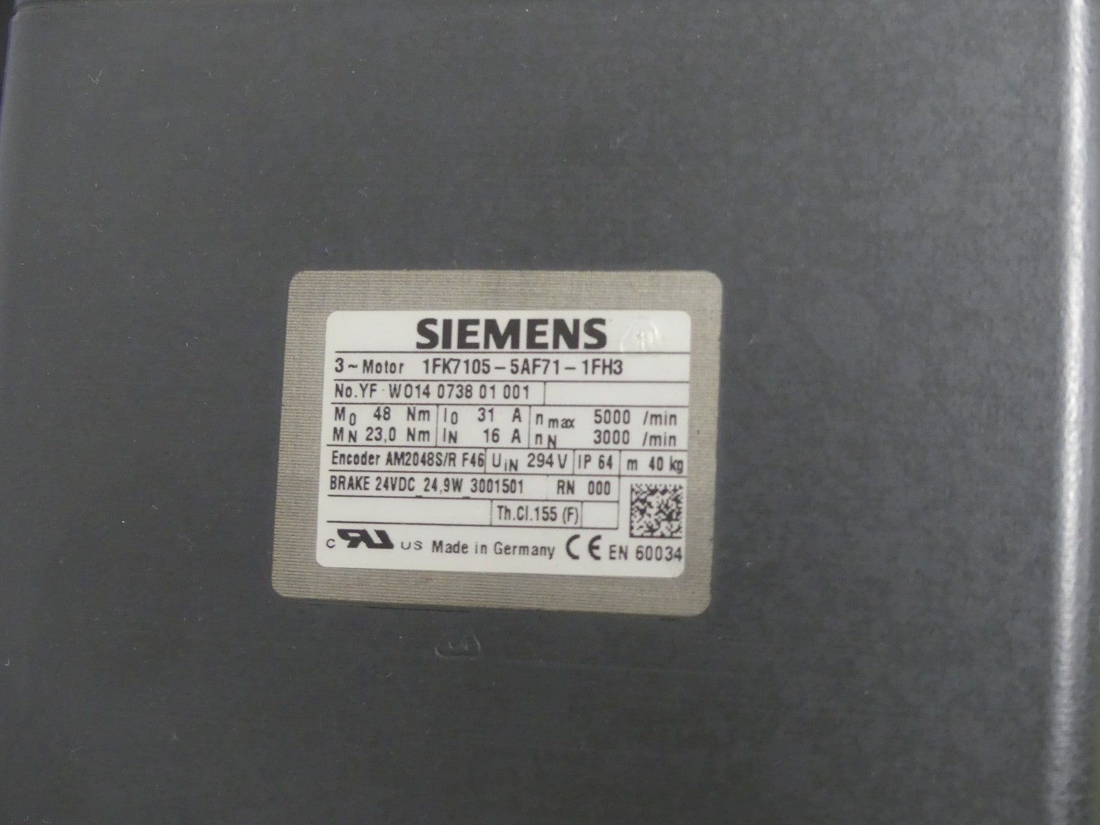 SIEMENS 1FT7105-5AF71-1FH3