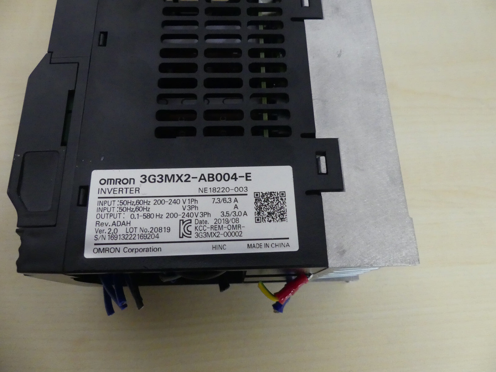 OMRON 3G3MX2-AB004-E, NEUWERTIG !