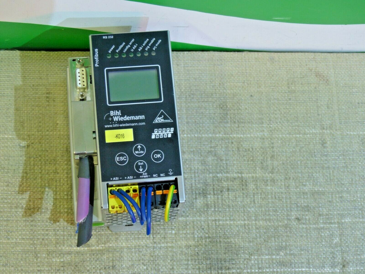  AS-I 3.0 PROFINET GATEWAY B+W BIHL WIEDERMAN BWU1567