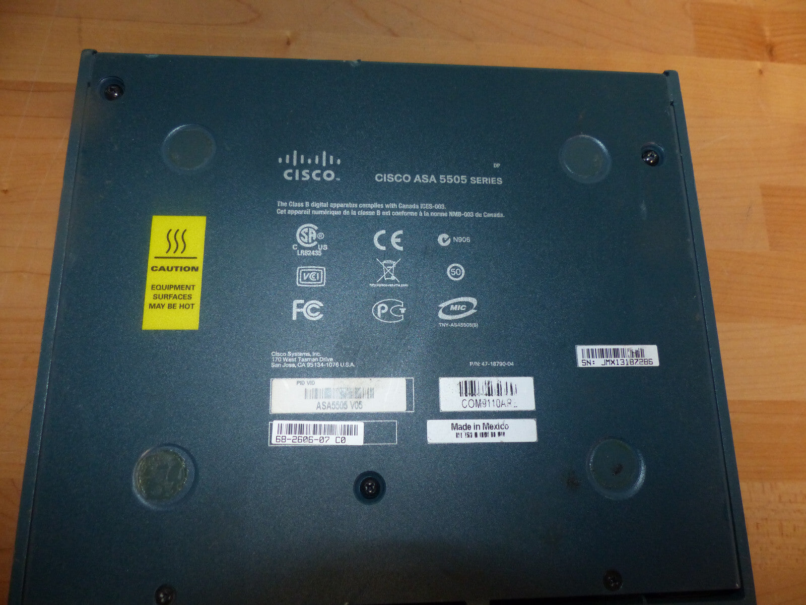 CISCO ASA 5505 SERIES