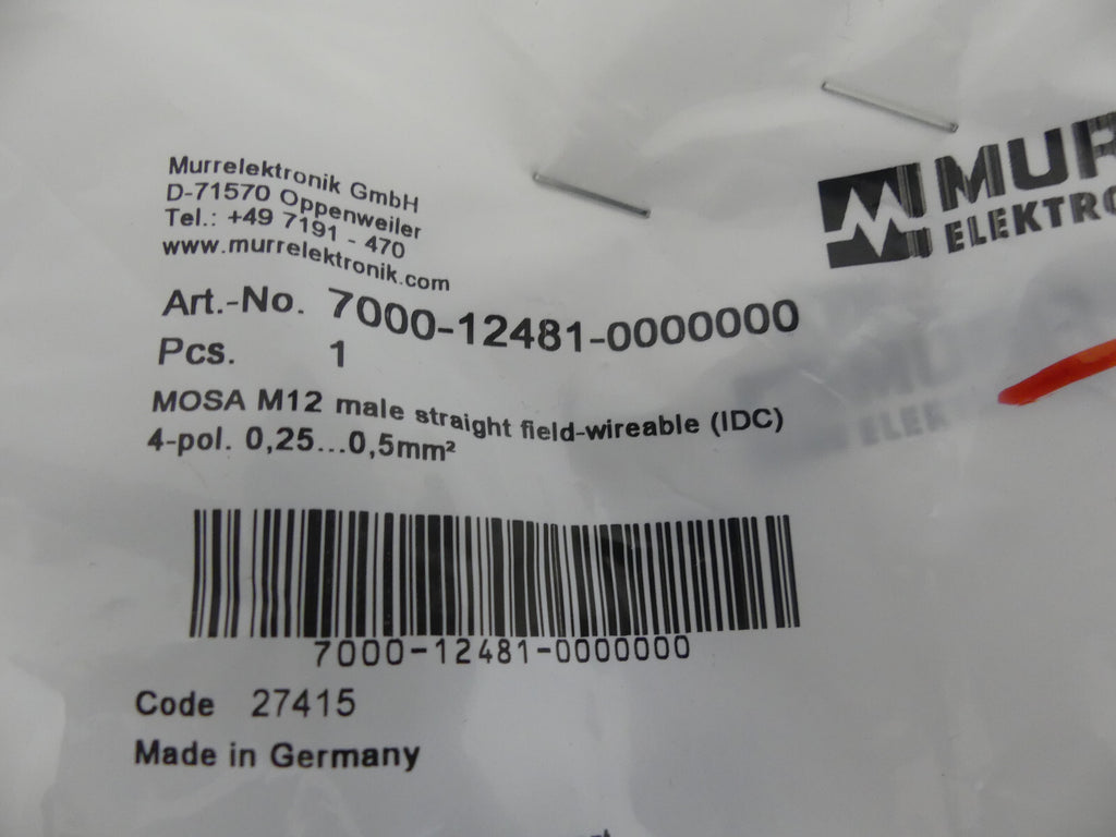 7x Murr Elektronik 7000-12481-0000000