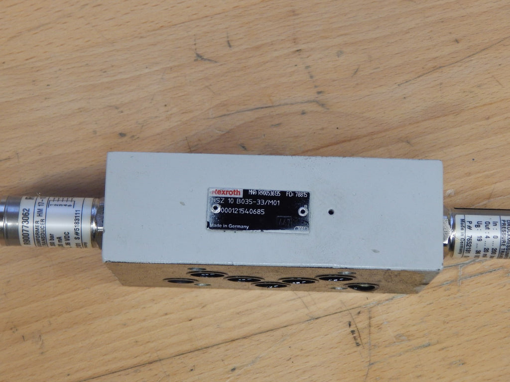 Rexroth HSZ10A B035-33/M01 Zwischenplatte   Unbenutzt