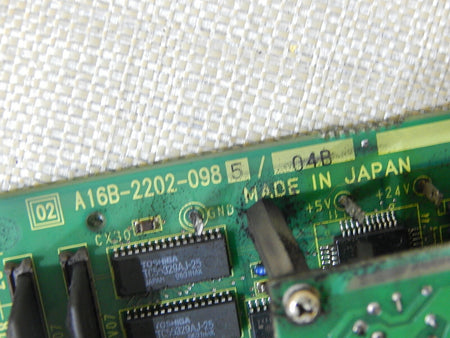  Fanuc I/O Netzteil Platte, A16B-2202-0985/04B700686 Gebraucht Used