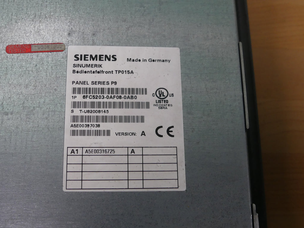 Siemens 6FC5203-0AF08-0AB0