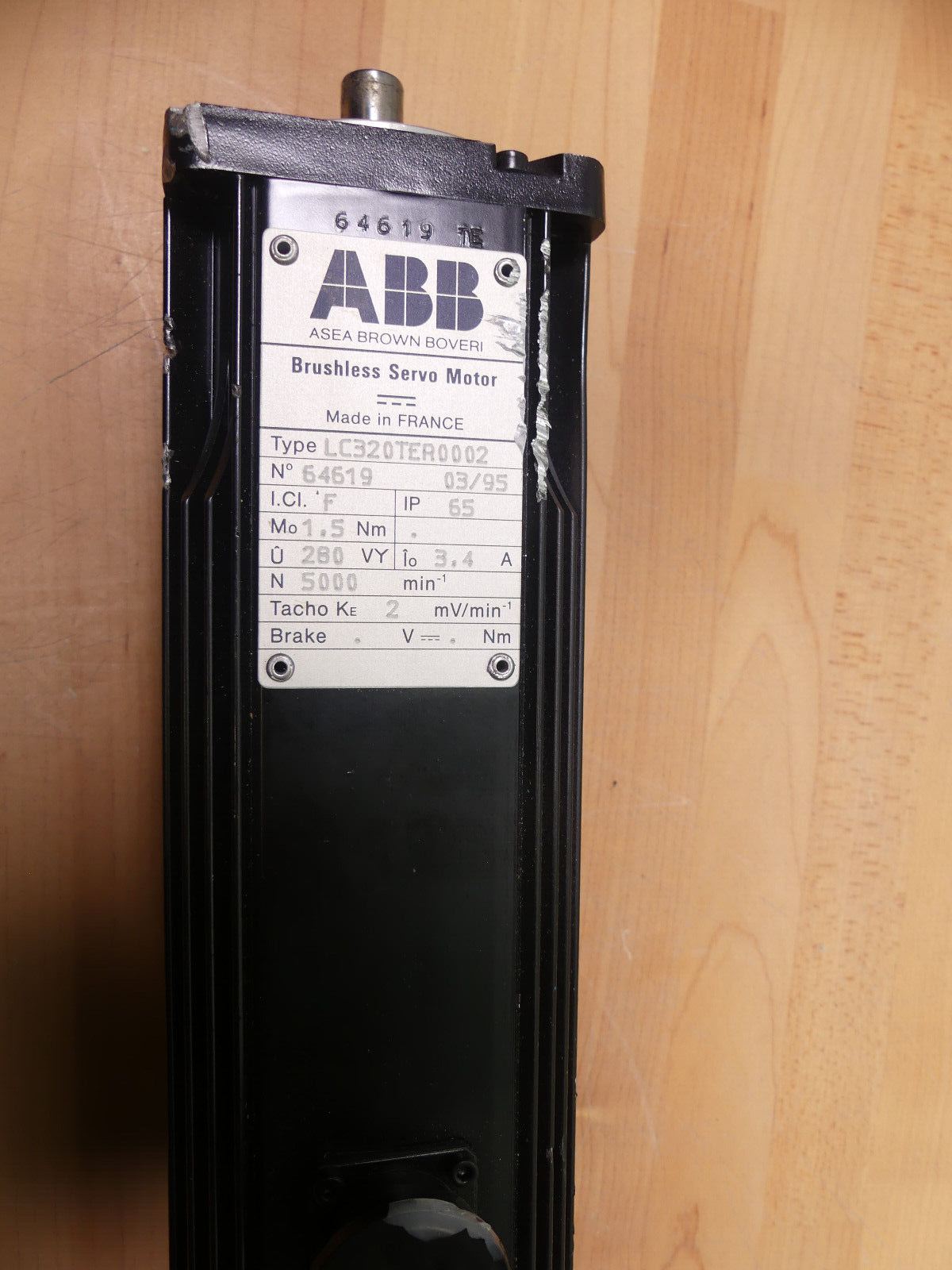 ABB LC320TER0002 SERVOMOTOR