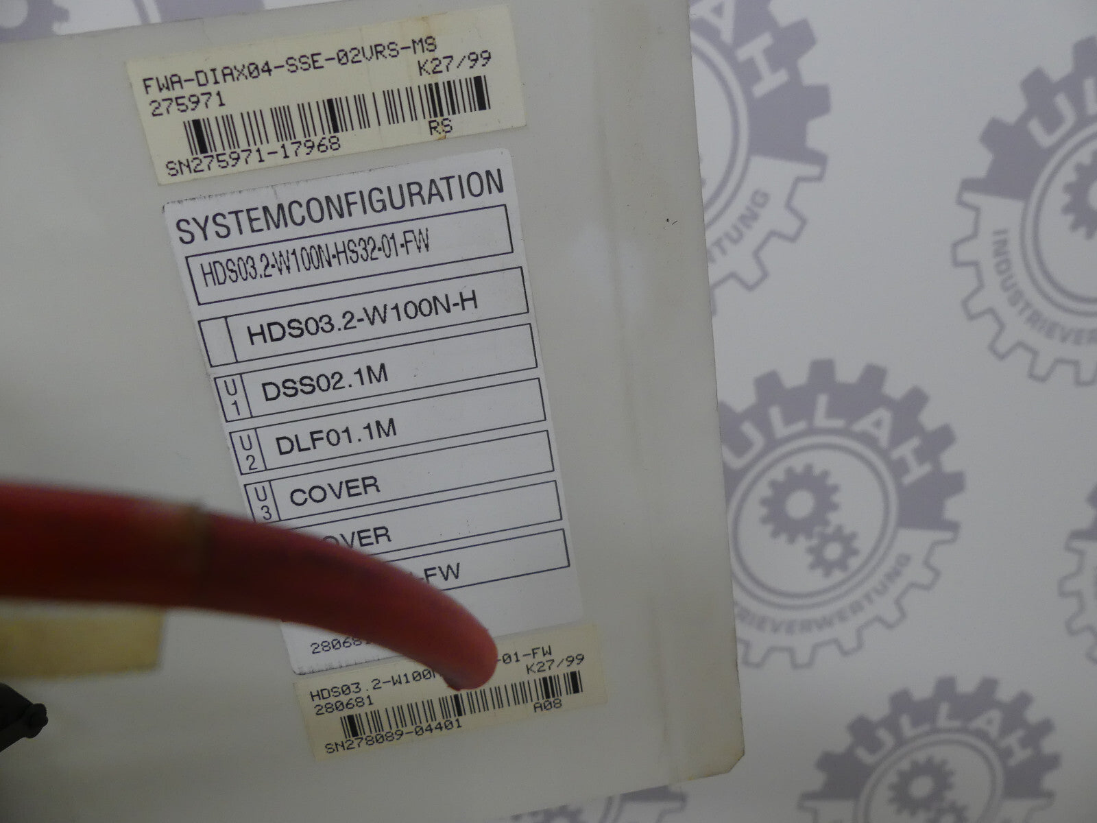 REXROTH HDS03.2-W100N-HS32-01-FW