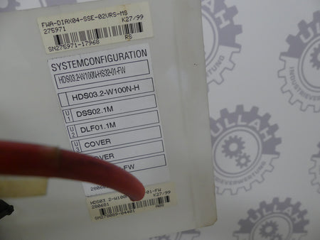 REXROTH HDS03.2-W100N-HS32-01-FW