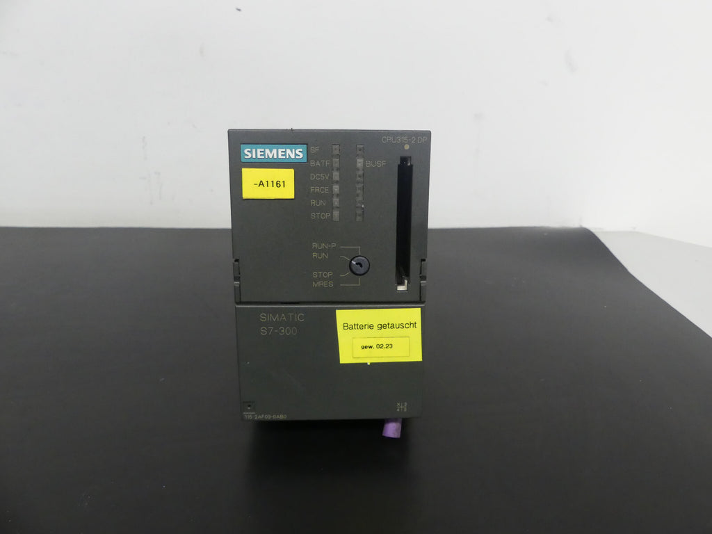 Siemens Simatic S7 6ES7 315-2AF03-0AB0