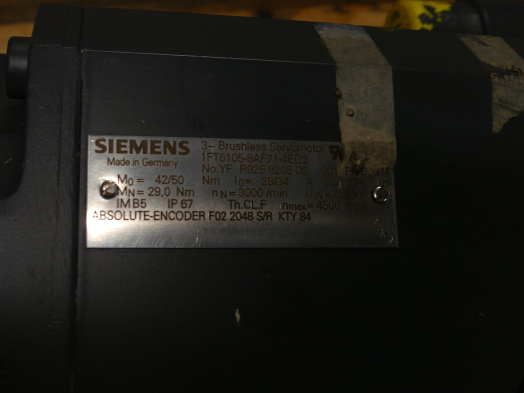 SIEMENS 1FT6105-8AF71-4ED2