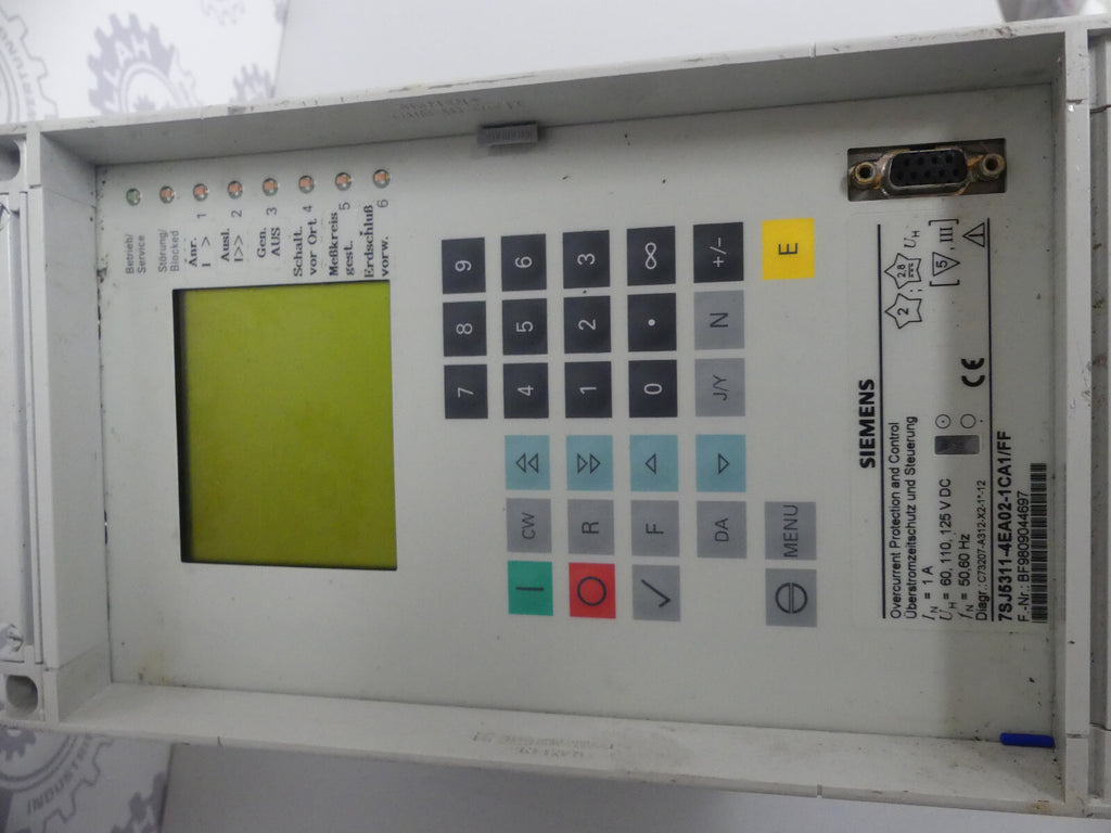 Siemens 7SJ5311-4EA02-1CA1/FF Überstromseitschutz