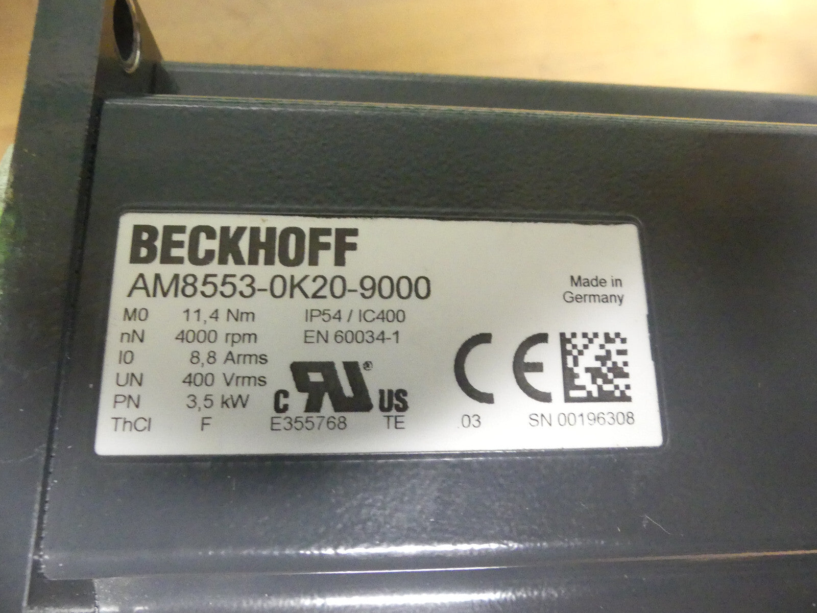 beckhoff am8553-0k20-9000