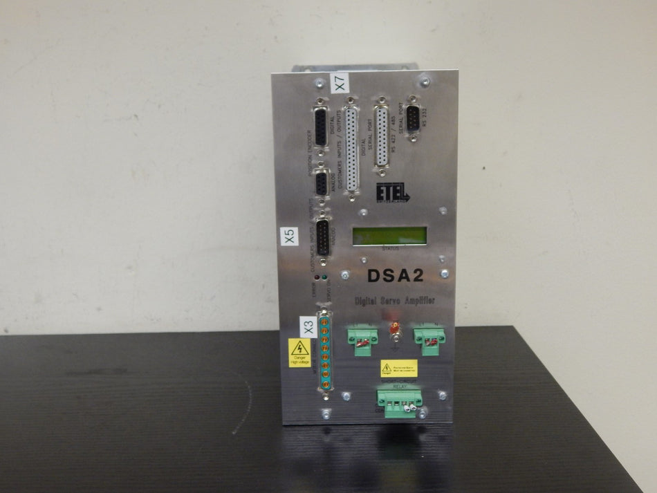ETEL DSA2 Digital Servo Amplifier Verstärker DSA2 S1B22A Digital Servo Amplifier