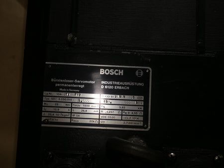 Bosch SD-B5.250.015-05.000 Bürstenloser Servomotor