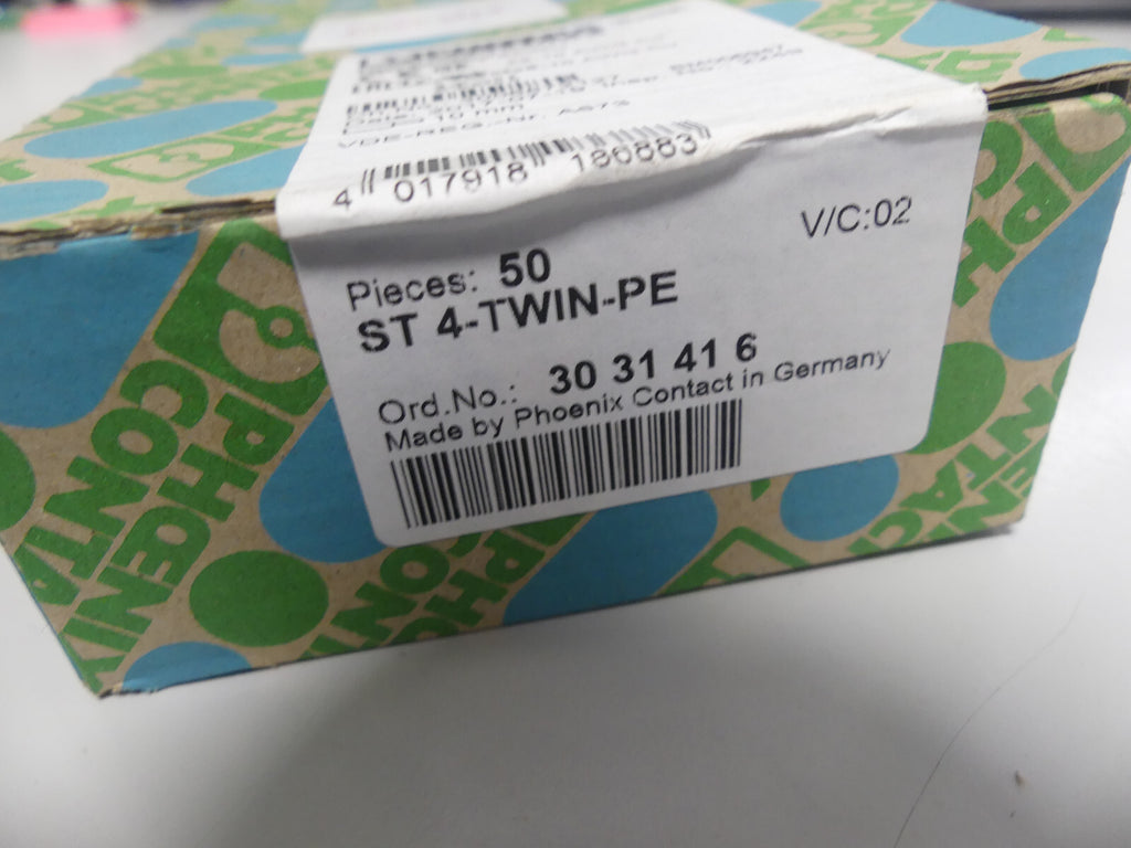 50xPhoenix Contact ST 4-TWIN-PE