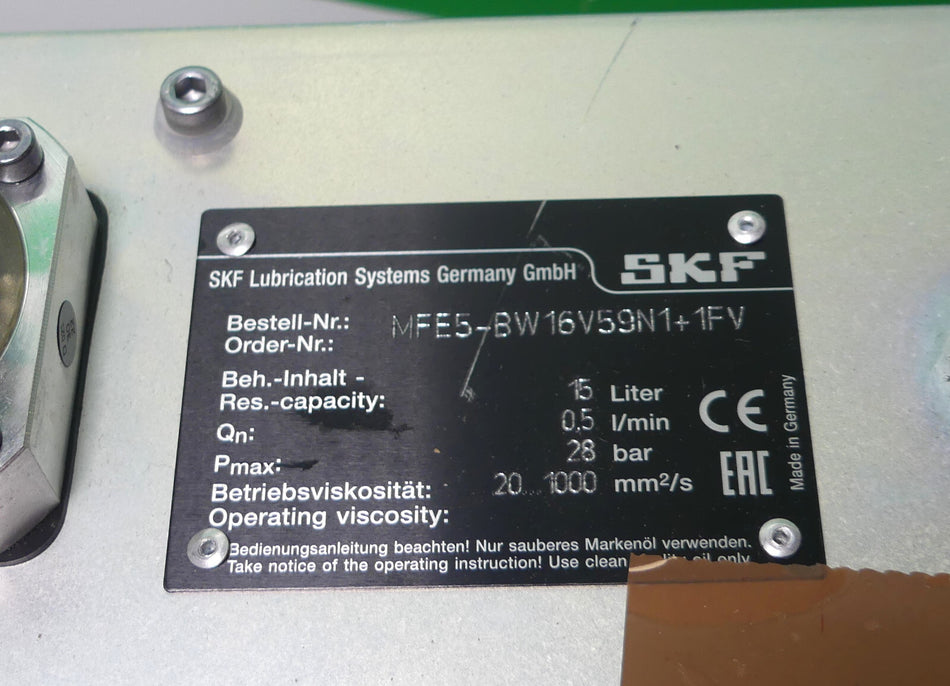SKF MFE5-BW16V59N1-1FV