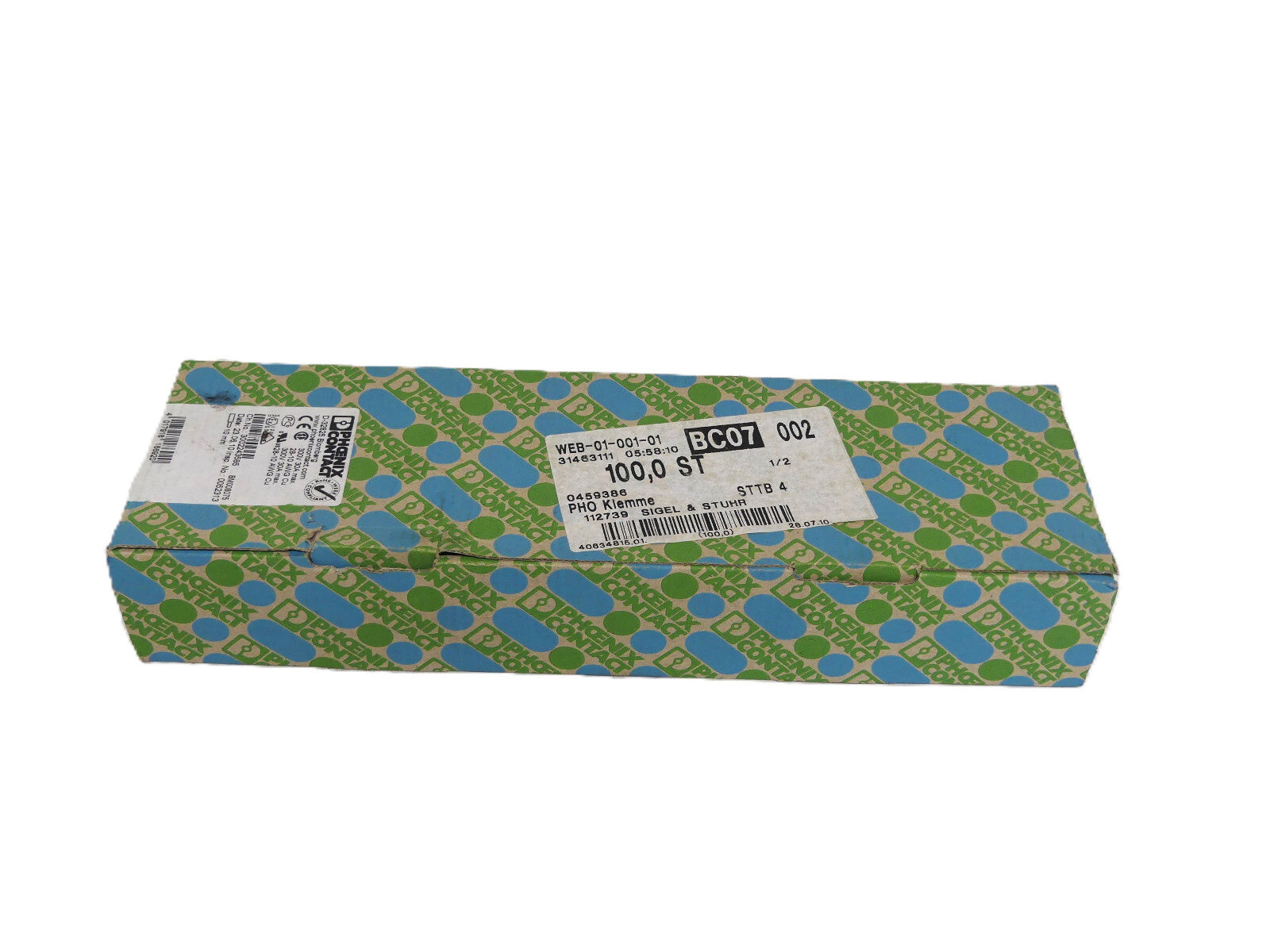 50x Phoenix Contact STTB 4 Reihenklemme