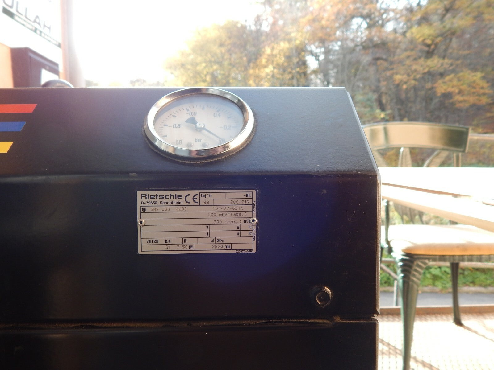 RIETSCHLE COVAC  SMV 300  (03) VAKUUM PUMPE USED  S.BILDER