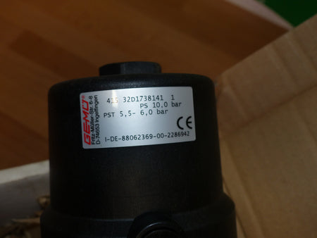 Gemü 415 32D1738141 1 PS 10,0 bar Ventil