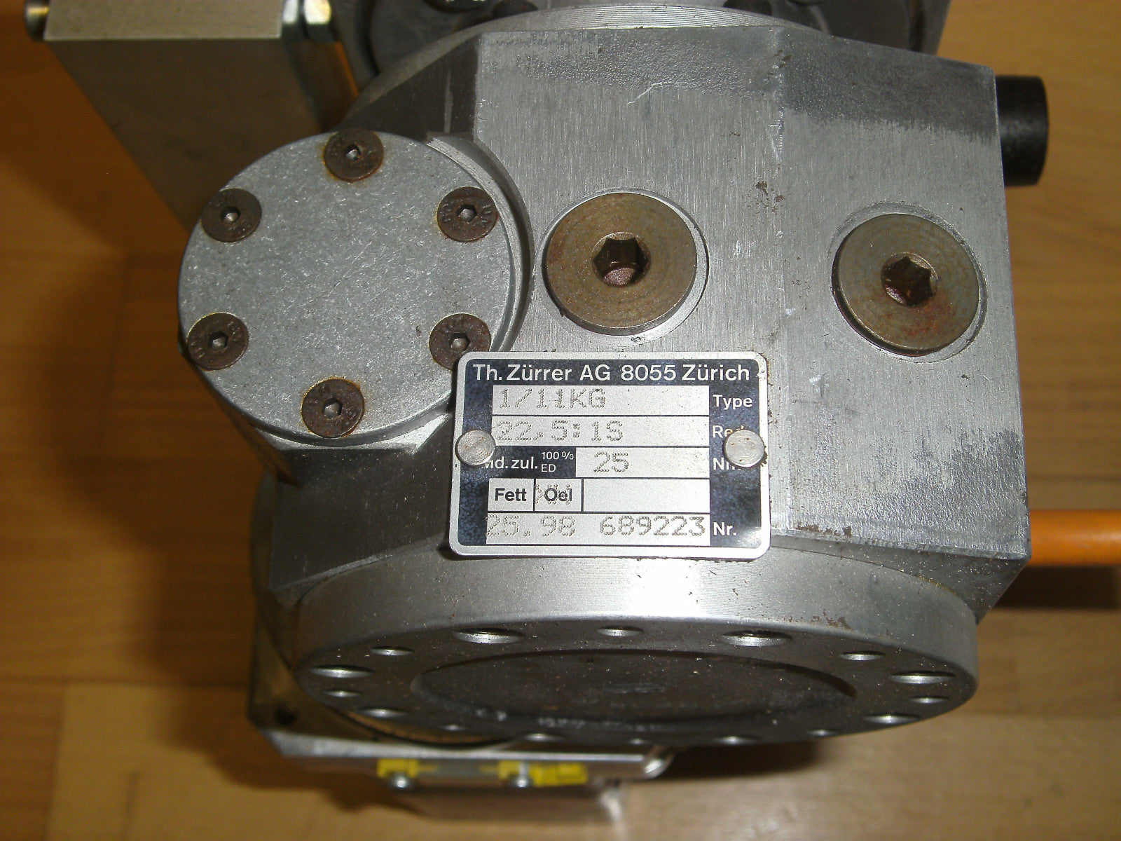 Berger Lahr Positec VRDM 397/50 LWC  mit Zürrer getriebe
