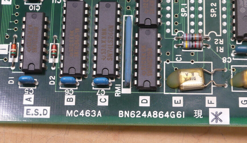 Mitsubishi MC463A BN624A864G6I Leiterplatte