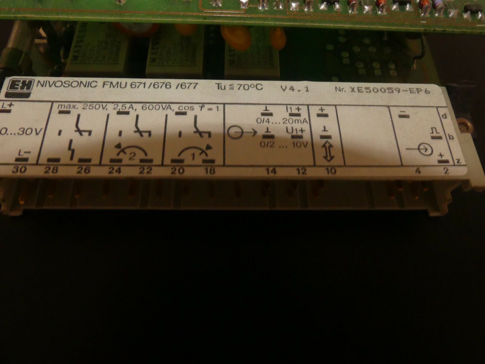 Endress Hauser FMU 671 Nivosonic FMU671/676