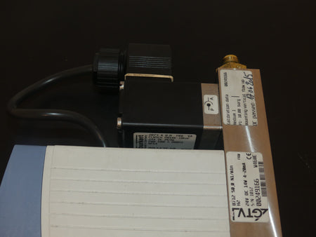 BÜRKERT 8712  50,0 N1/min N2 DURCHFLUSS-MESSGERÄT mit 2873 A 0.8 used s.Bilder
