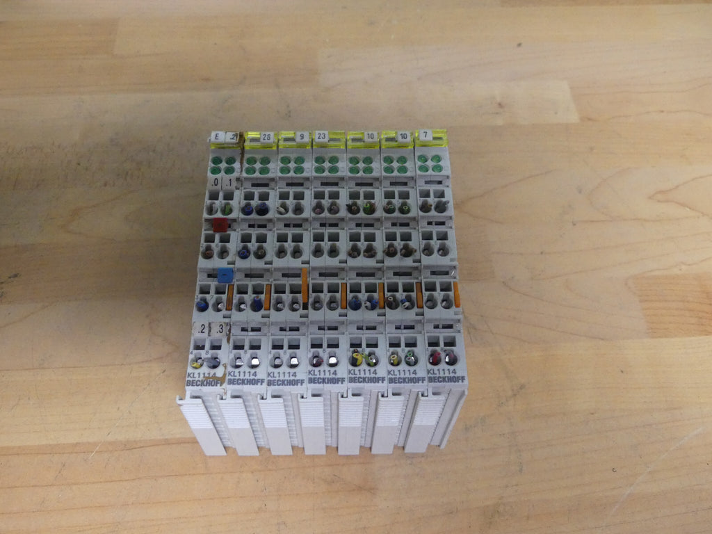 7x beckhoff kl 1114 used