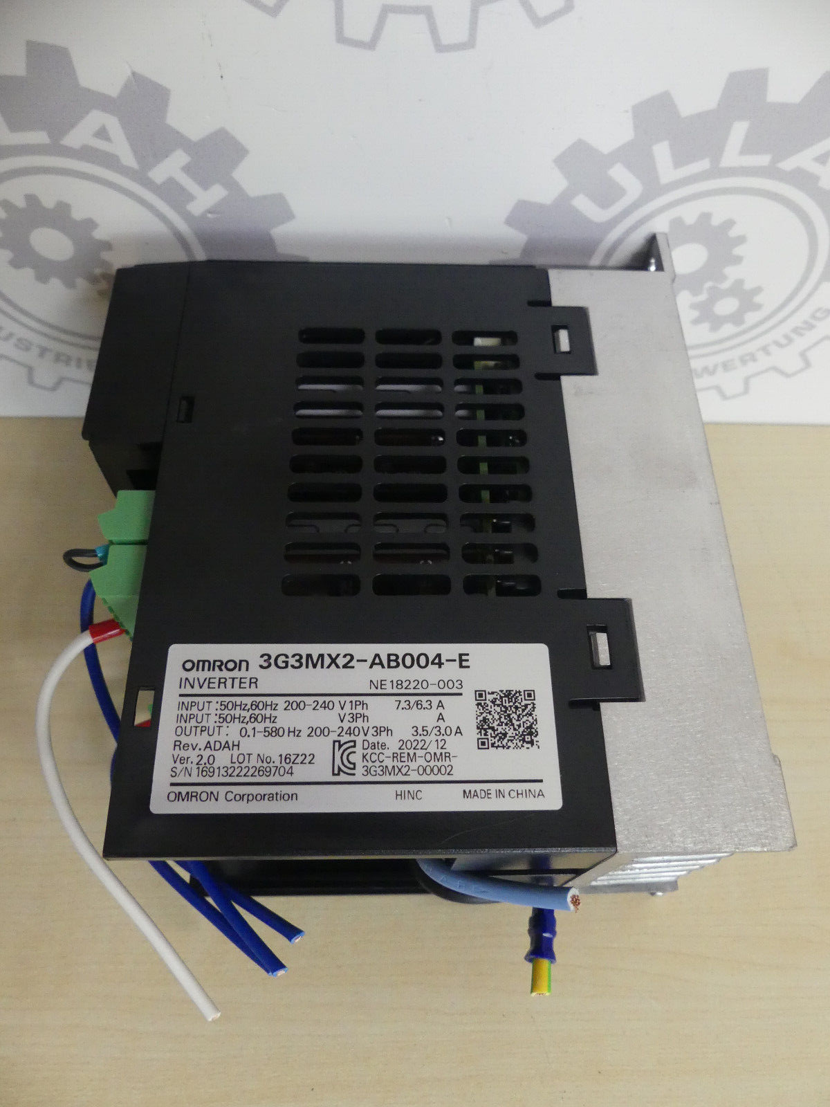 OMRON 3G3MX2-AB004-E, ohne Deckel