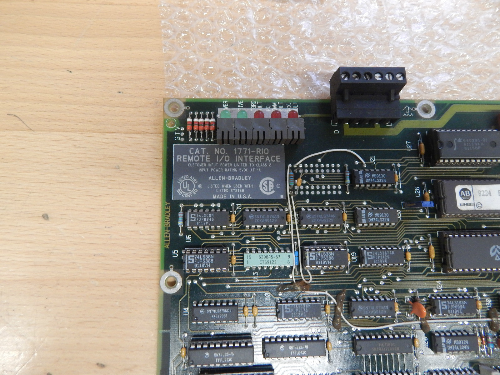 ALLEN BRADLEY 1771-RI0    REMOTE I/0 Interface MODULE
