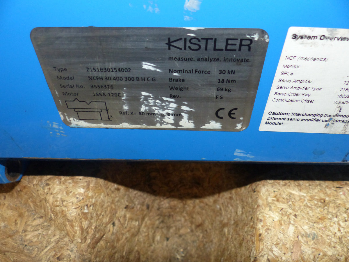 kistler 2151b30154002 seria no.3536376 rev fs s.Bilder