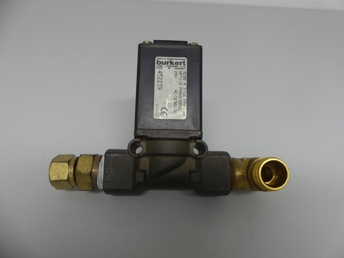 Burkert  0290 A 7/16 FPM BR Ventil