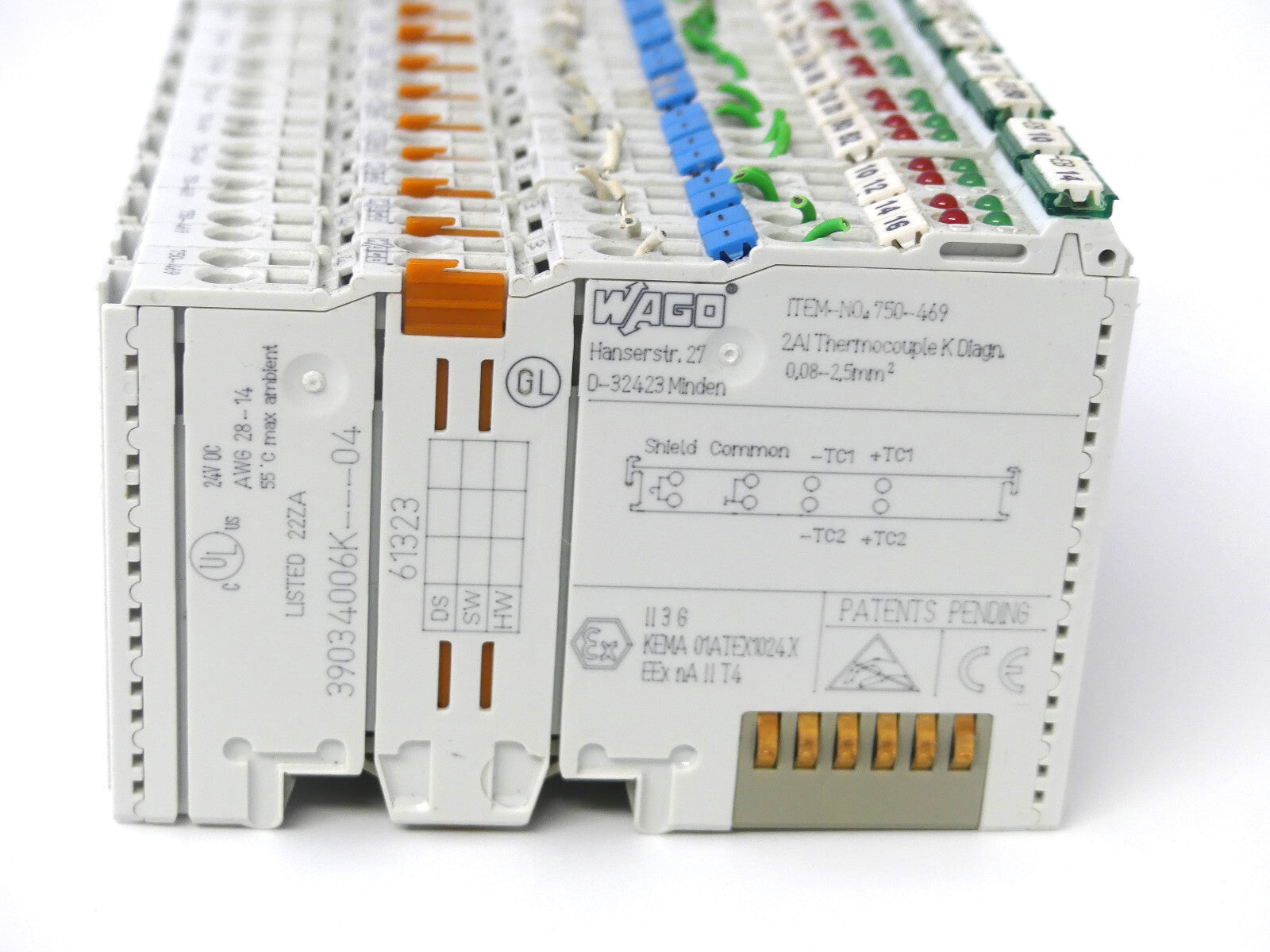 WAGO 750-469 2-Kanal-Analogeingang 10x