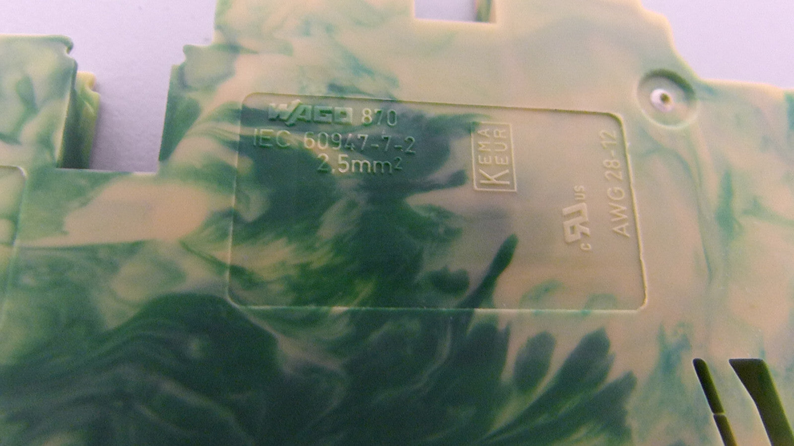 47x Wago 870-507 Doppelstockklemme