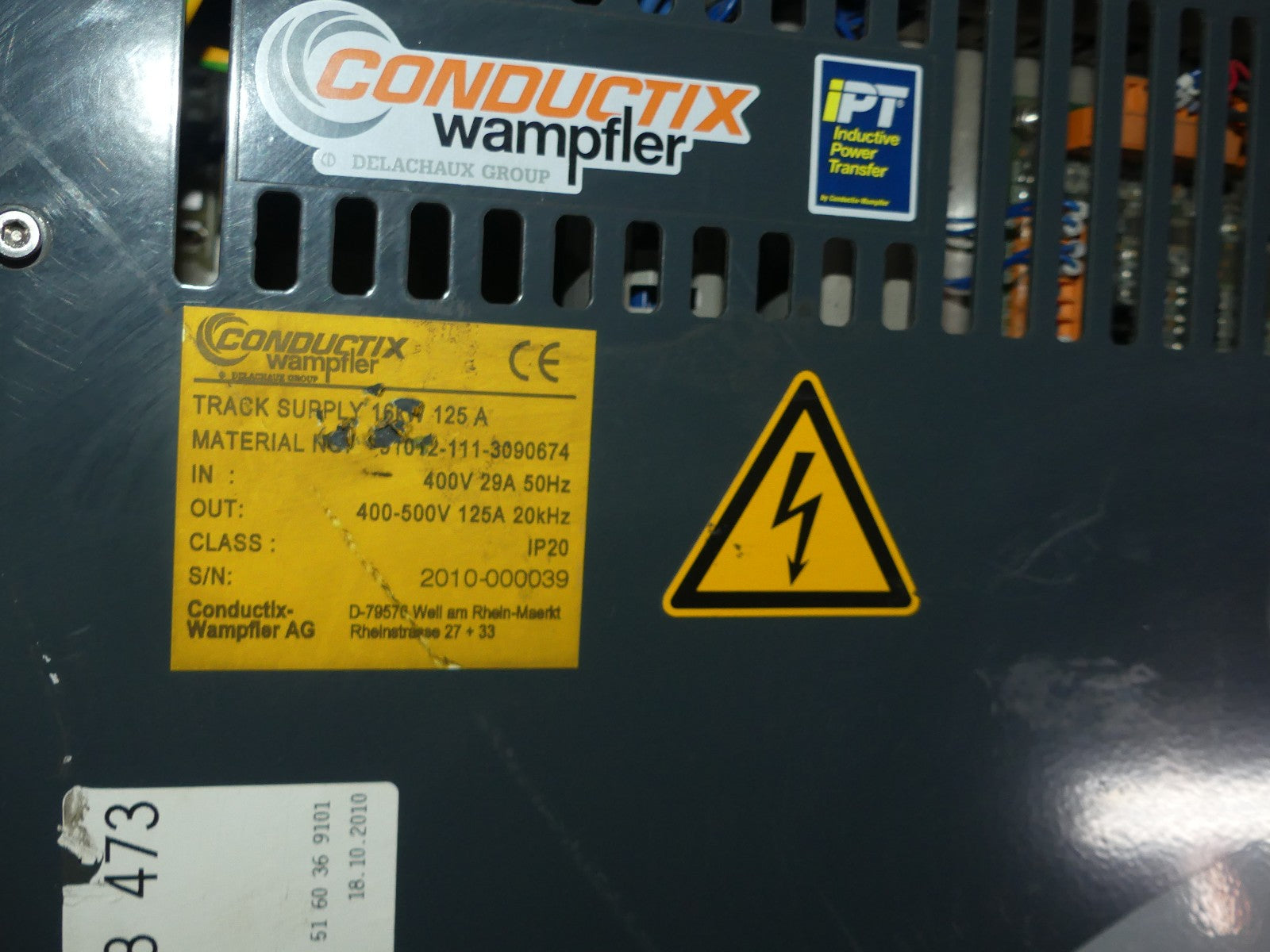 CONDUCTIX WAMPFLER 91012-111-3090674