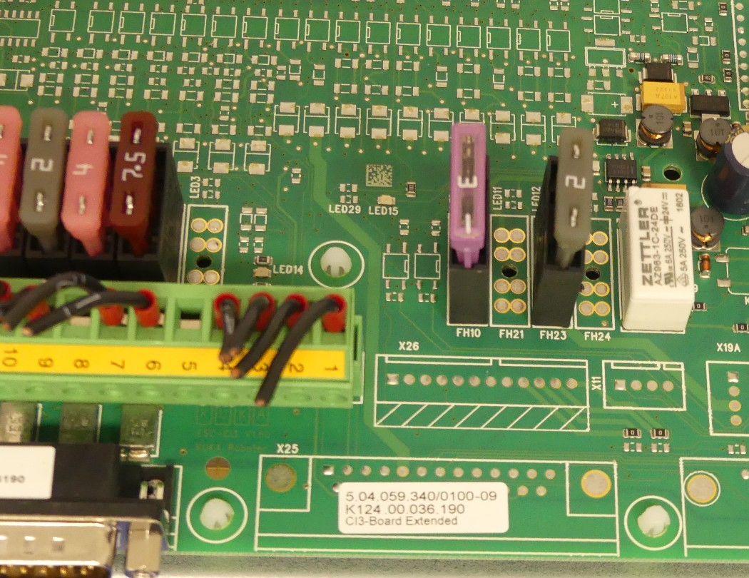KUKA  5.04.059.340/0100-09 k124.00-036.190 c13-Board Extended
