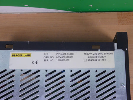 BERGER LAHR WD 5-008 151-00