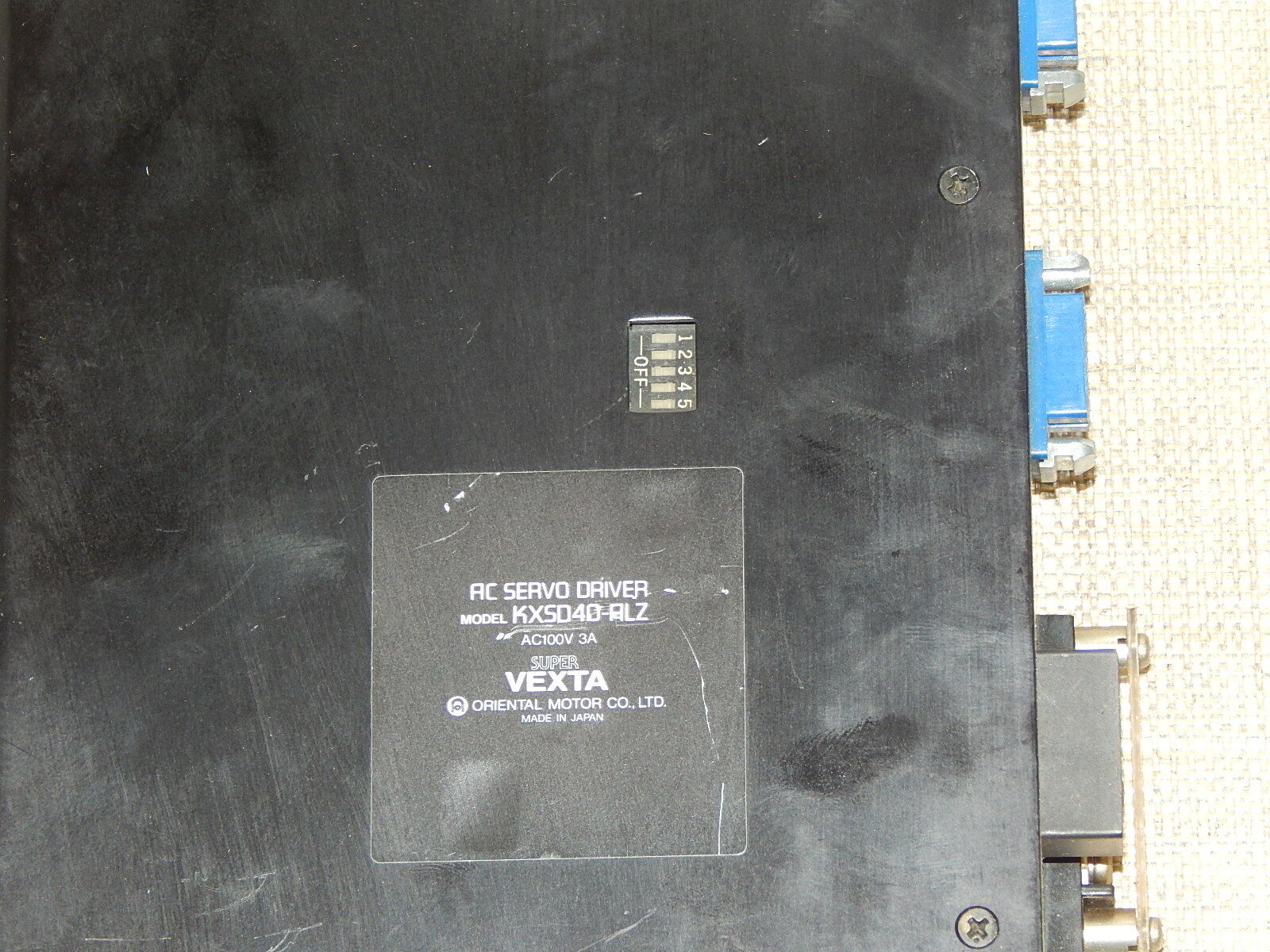 Oriental Motor, KXSD40-ALZ  Super Vexta AC Servo Driver  used