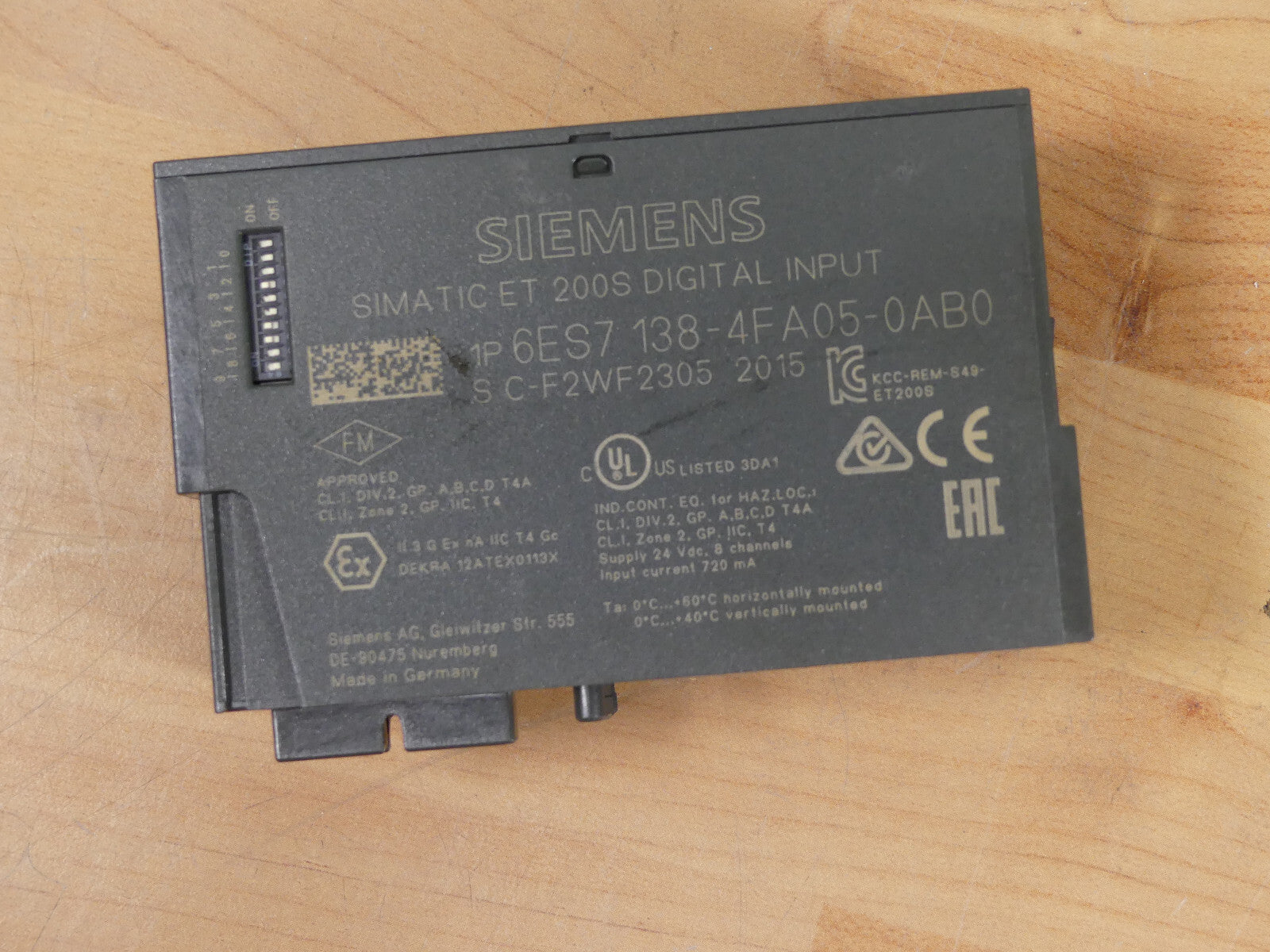 Siemens 6ES7 138-4FA05-0AB0