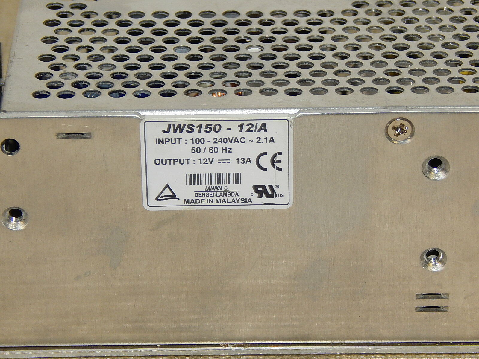  Lambda Modell: Jws150-12/A Netzteil used