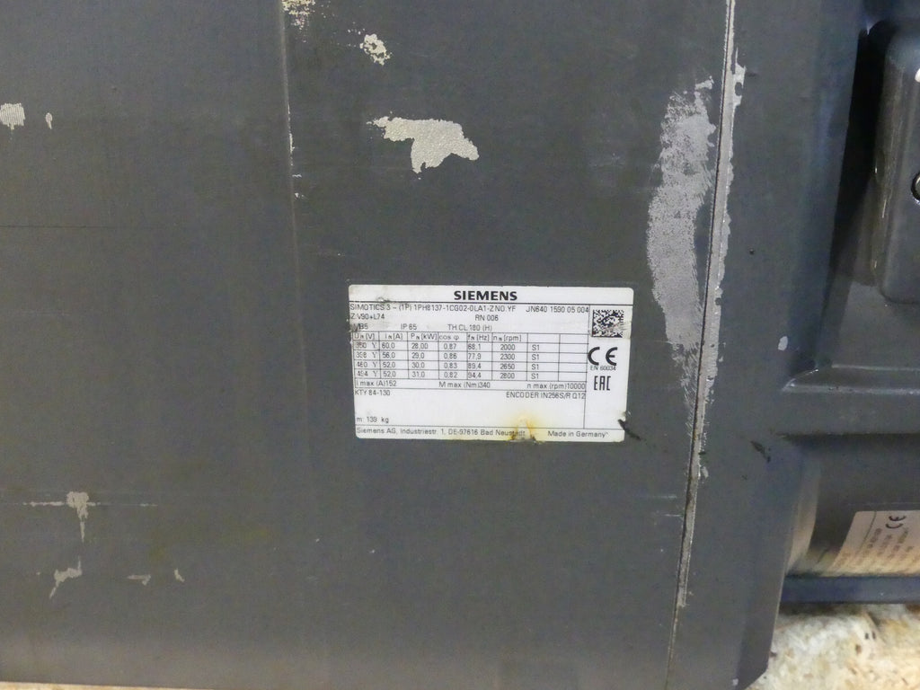 Siemens 1PH8137-1CG02-0LA1-Z ( defekt )