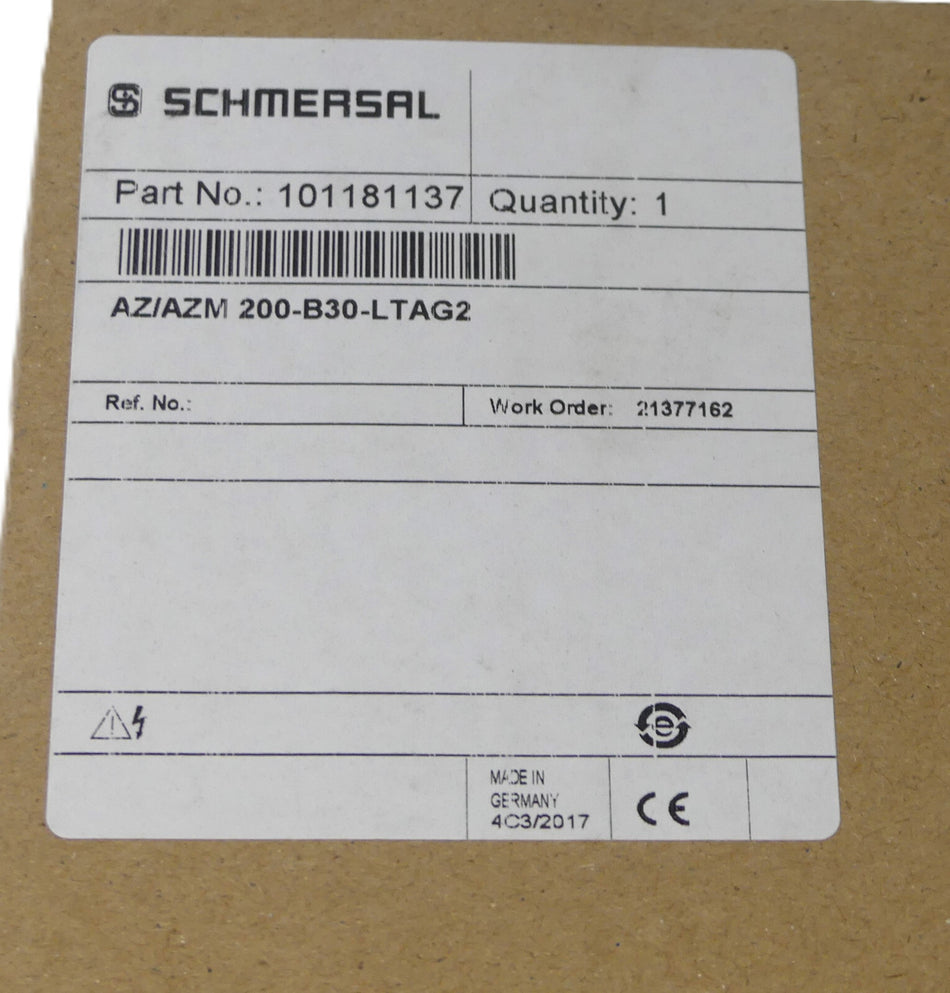 Schmersal AZ/AZM 200-B30-LTAG2