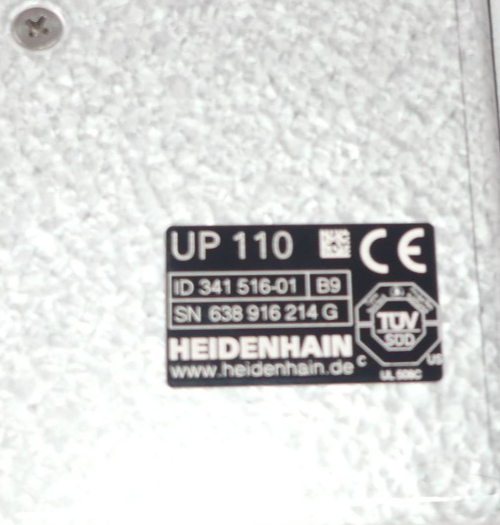 HEIDENHAIN UP 110 ID 341516-01