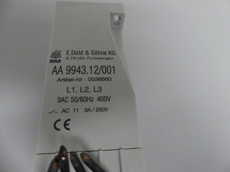 E.Dold & Söhne KG AA 9943. 12/001